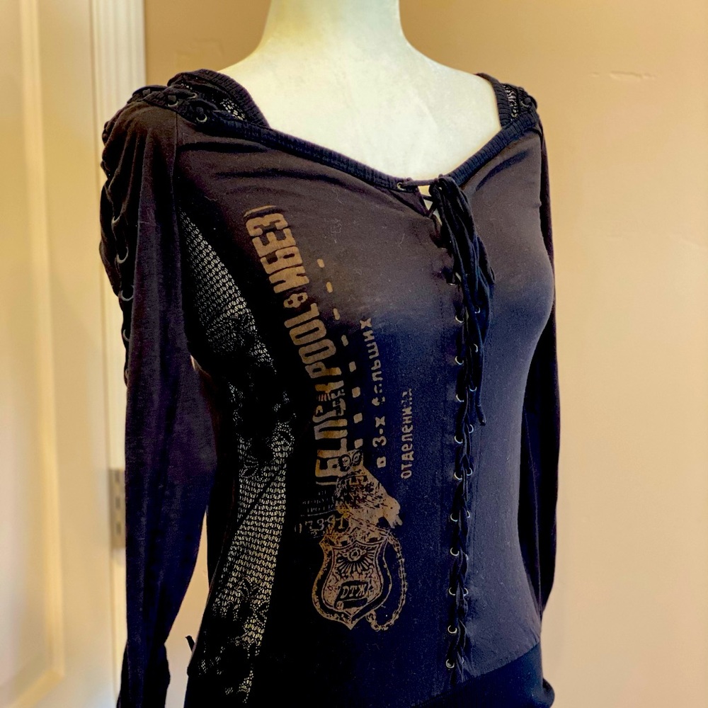 Salvage brand long sleeve top Med